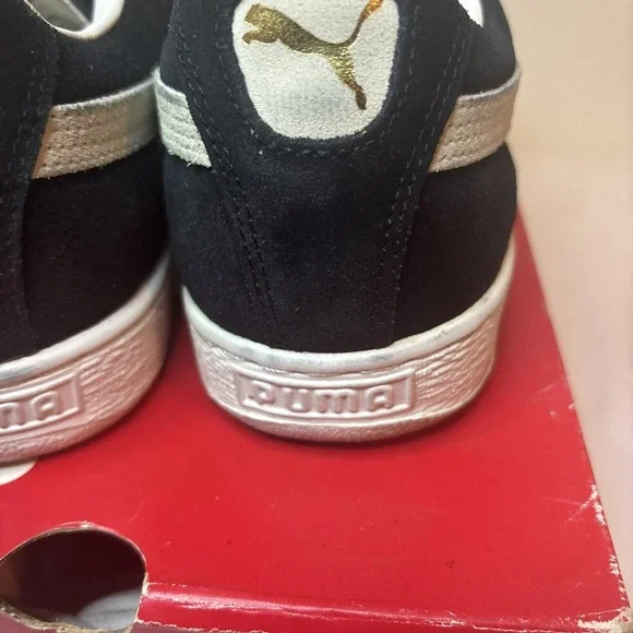 Puma Men's Suede Classic Sneaker, Size 12 M, Black - Picture 13 of 16